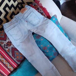 Levi's 512 SLIM TAPER JEANS SIZE 14 BOYS